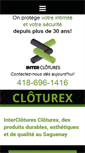Mobile Screenshot of cloturex.com