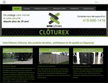 Tablet Screenshot of cloturex.com